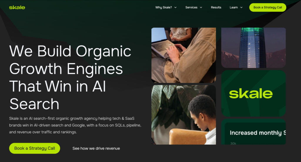 Skale's home page